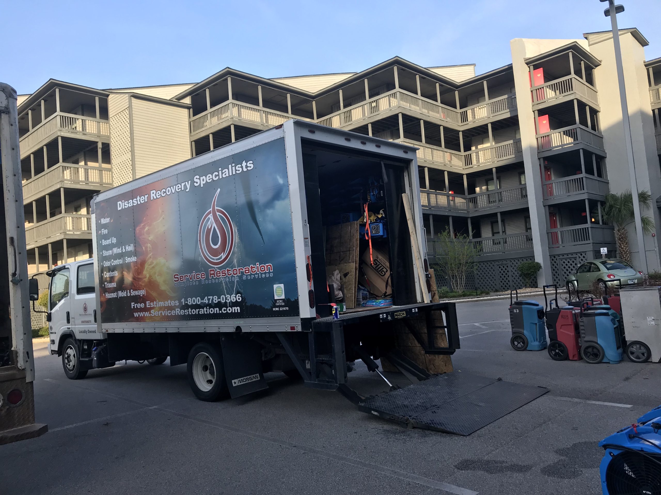 Service Restoration Nursing Home Broken Sprinkler Line