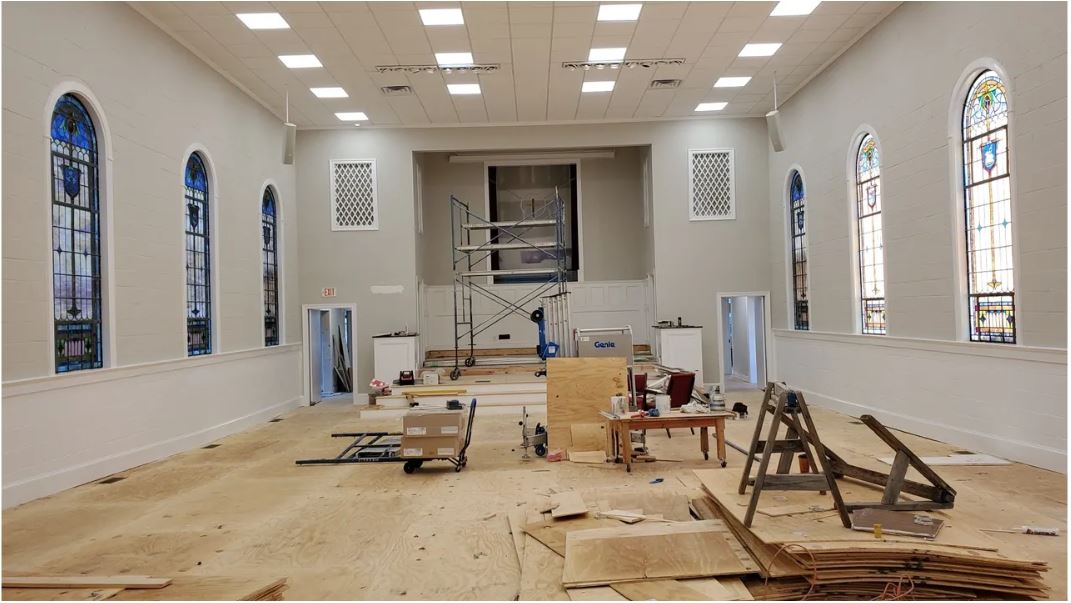 Service Restoration | Church Rebuild After Hurricane | Water Damage Progress