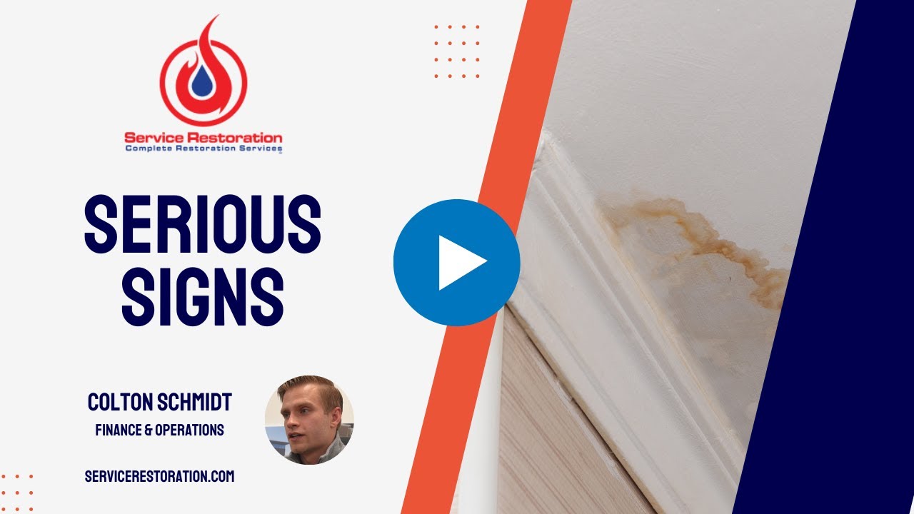 signs of serious water damage