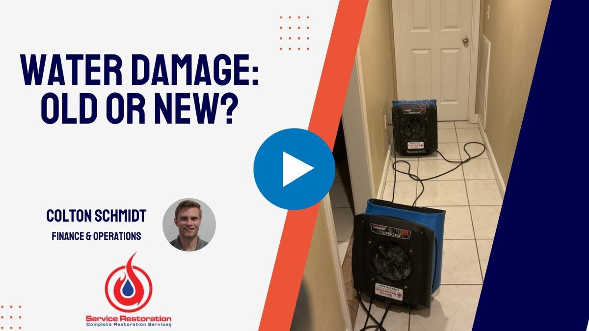 water damage is new