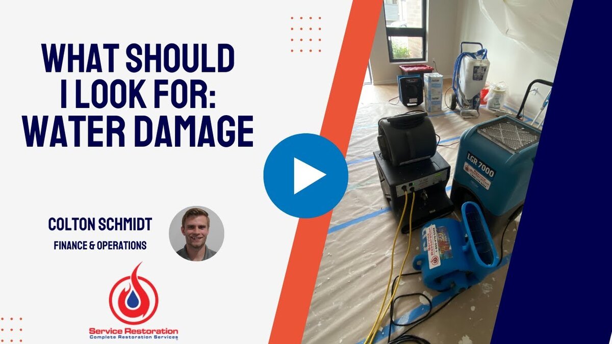 water damage restoration company