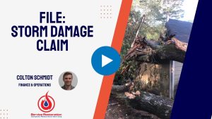 storm damage insurance claim