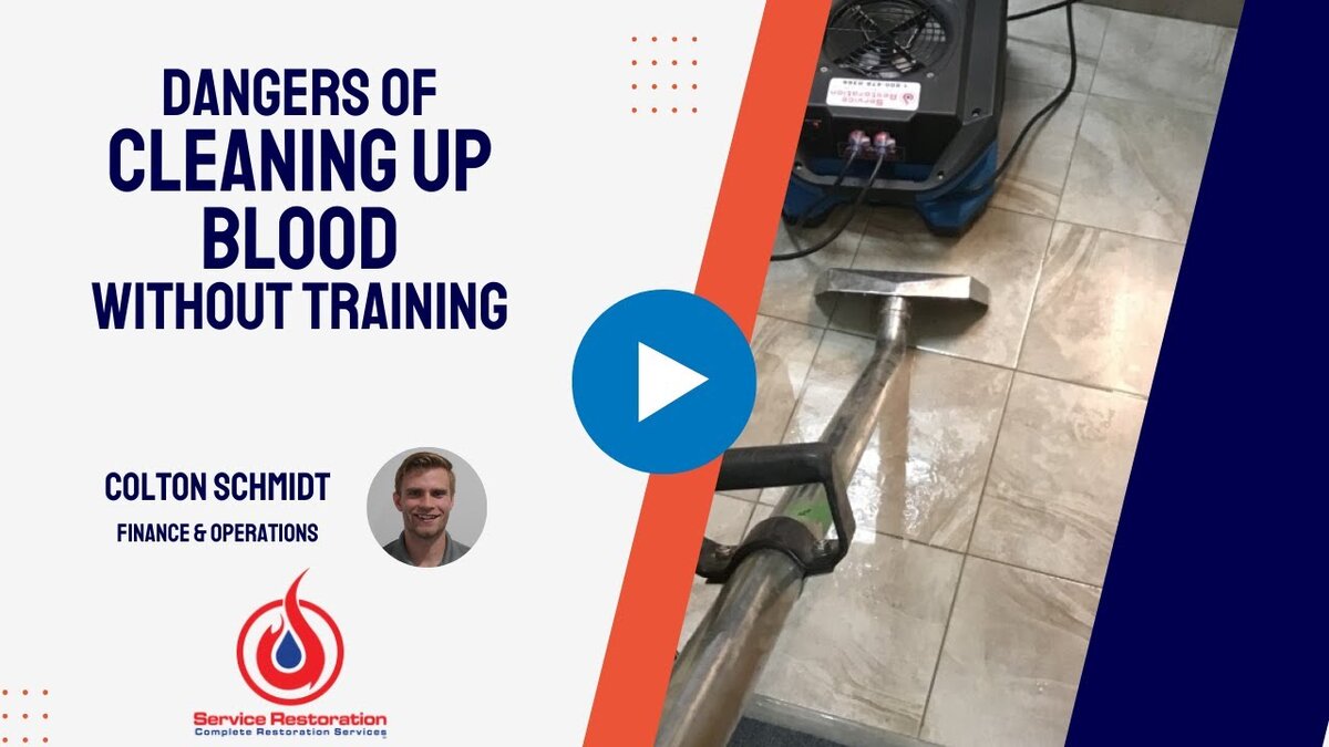 cleaning up without blood training