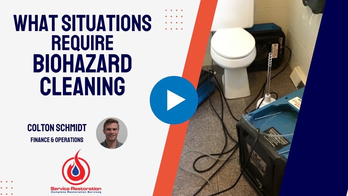 situations require a biohazard cleaning