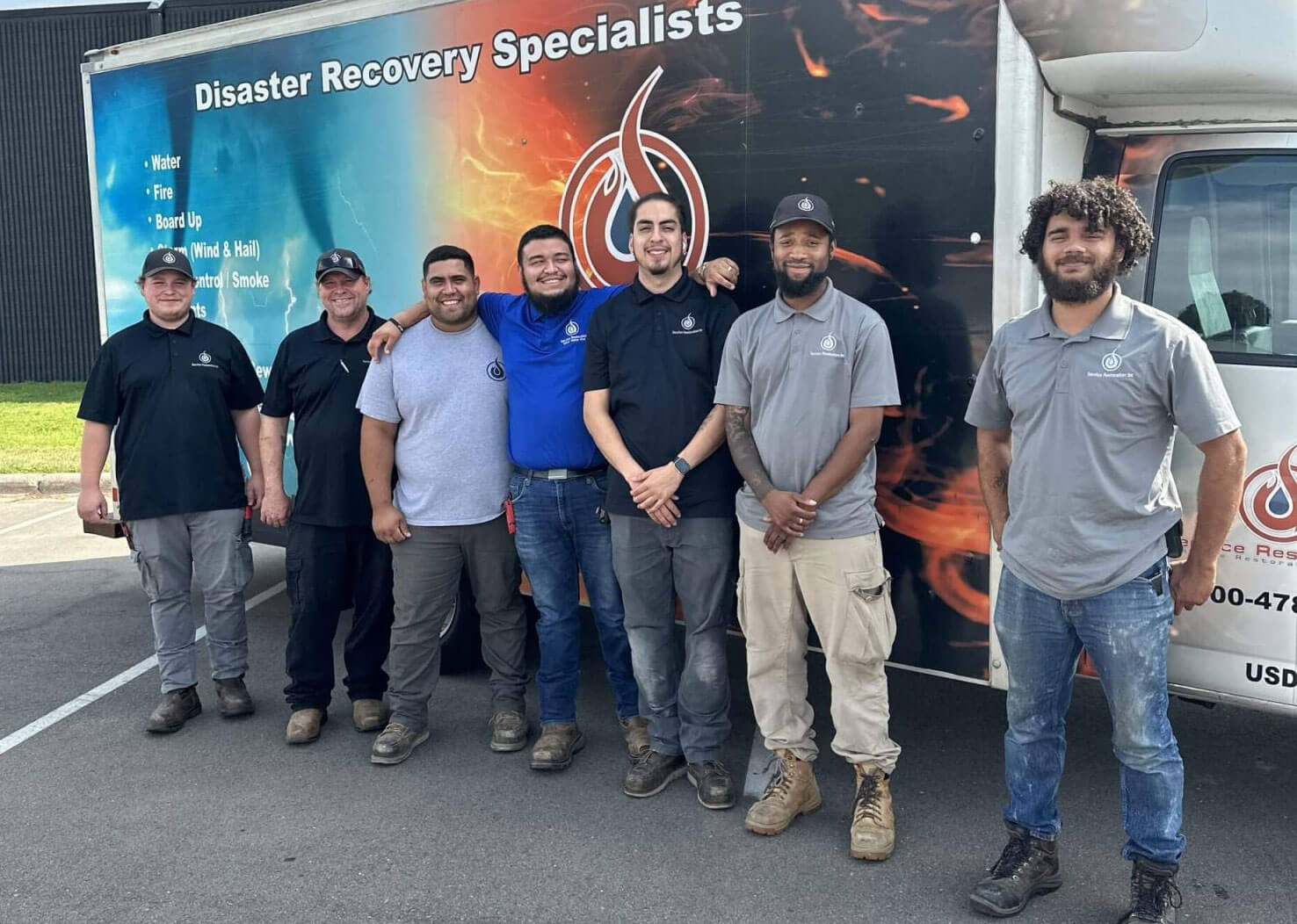 service restoration crew